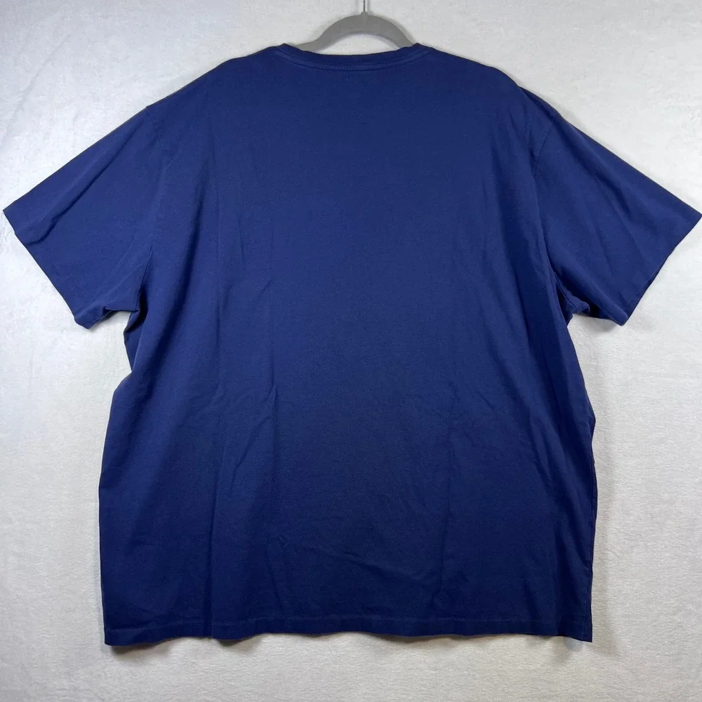 Polo Ralph Lauren Mens Navy Blue Big Pony Graphic T-Shirt 3XB